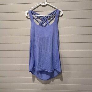lululemon athletica Lavender Crisscross Back Tank
